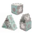 Podložka pěnové puzzle Kinderkraft Luno 30ks Shapes - Mint
