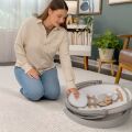 INGENUITY Lehátko s houpáním a vibrací Bounce & Sway – Pebble Shore