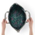 KINDERKRAFT SELECT Taška přebalovací Treasurebag Light Grey Nature Vibes