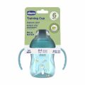 Hrneček Chicco Training s držadly 200 ml 6m+ Teal
