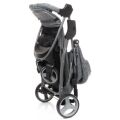 Kočárek 4Baby Rapid - Melange Light Grey