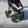 Kočárek kombinovaný KINDERKRAFT Moov 2 pěnová EVA kola 3v1 - Moonlight Grey