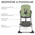 Židlička jídelní KINDERKRAFT  Foldee - Green
