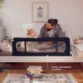 Zábrana na postel KINDERKRAFT Guard&Dream - Black