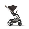 Kočárek 2v1 Cybex BALIOS S LUX + skládací korbička Cot Fold - Chocolate Brown 2026