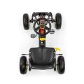 Dětská šlapací motokára Go-kart Milly Mally Thor - Černá