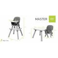 Jídelní židlička 4BABY MASTER 6v1 - Grey