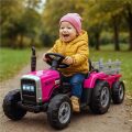 Elektrický traktor Blow 12V s dálkovým ovladačem - Zelený