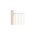 Zábrana Pet Gate Streamline, kov bílá 63,5-107 cm