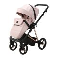 Kočárek kombinovaný ADAMEX Quantum Special Edition - Pink/Rosegold