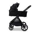 Kočárek MOON AURA kombi set 3v1 - Onyx Melange