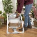 Houpačka konvertibilní s adaptérem vibrující s melodií Swell™ 2v1, 0m+ do 9 kg