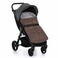 PETITE&MARS Zimní set fusak Jibot 3v1 + rukavice na kočárek Jasie - Dark Walnut
