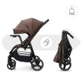Kočárek sportovní KINDERKRAFT Trig 3 Tray - Velvet Mocca