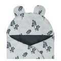 Zavinovačka Emitex UNI - Grey Blooms
