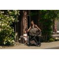 EASYWALKER Zoey Go kombinovaný kočárek set 4v1 XXL limited + Cybex Aton B2 + Base One - Pure Black