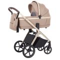Kočárek Carrello Vector 2v1 - Walnut Beige