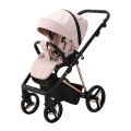 Kočárek kombinovaný ADAMEX Quantum Special Edition - Pink/Rosegold