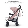 Kočárek KINDERKRAFT Siesta - Pink Princess