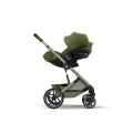 Kočárek 2v1 Cybex BALIOS S LUX + skládací korbička Cot Fold - Moss Green 2026