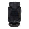 Asalvo PANAFIX autosedačka 40-150 cm, otočná, isofix+TopTether - Black