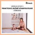 Hauck Zábrana Open N Stop 2 (75-80 cm) White + nástavec 9 cm