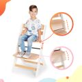 Jídelní židlička Kinderkraft Enock - Brown