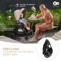 Kombinovaný kočárek Kinderkraft Yoxi 2v1 - Sand Beige