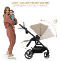 Sportovní kočárek Kinderkraft Yoxi - Sand Beige