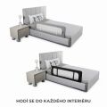 Zábrana na postel KINDERKRAFT Guard&Dream - Black