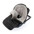 PETITE&MARS Zimní set fusak Jibot 3v1 + rukavice na kočárek Jasie - Dark Walnut