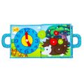 Interaktivní dětská knížka Quiet Book 27x27cm - Boy