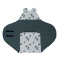 Zavinovačka Emitex UNI - Grey Blooms