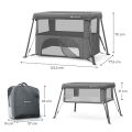 KINDERKRAFT Cami cestovní postýlka - Grey