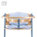 Jídelní židlička Kinderkraft Enock - Nordic Breeze s polštářem