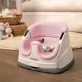 Ingenuity Podsedák na jídelní židli 2v1 Baby Base 6m+, do 22kg - Peony