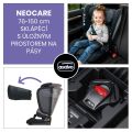 Asalvo NEOCARE iSize sklápěcí autosedačka 76-150cm - black