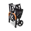 Kočárek+autosedačka+přepravka pro psy 3v1 Wonderfold Pet P2 do 9 kg - Graphite grey