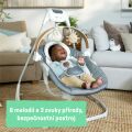 INGENUITY Houpačka pohupující hudební ™ 0m+, do 9kg - Parker