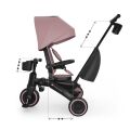 Dětská skládací tříkolka KINDERKRAFT Jazz 3 - Grey