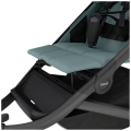 Kočárek 2v1 Thule Urban Glide 3 single + korba Bassinet - Black on Black 2025