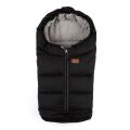 PETITE&MARS Zimní set fusak Jibot 3v1 + rukavice na kočárek Jasie - Charcoal Grey