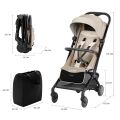 KINDERKRAFT SELECT Kočárek sportovní Pilot 2 - Beige