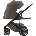 Set kočárek Britax Römer Smile 5Z + hluboká korba + autosedačka Baby-Safe Pro Classic - Midnight Grey
