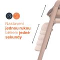 Dětská židlička ZOPA Inspira + novorozenecký set - Candy Pink