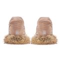 Kočárek 2v1 ZOPA Move Cross 5X + fusak Fluffy Combi + rukavice Fluffy 2 - Latte Beige
