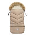 Kočárek 2v1 ZOPA Move Cross 5X + fusak Fluffy Combi + rukavice Fluffy 2 - Quartz Beige