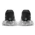 Kočárek 2v1 ZOPA Move Cross 5X + fusak Fluffy Combi + rukavice Fluffy 2 - Quartz Black