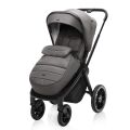 Set Kočárek Zopa Move Cross 3 + Hluboká korba Move XL + Autosedačka Zopa XM + báze - Metal Grey