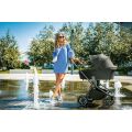 Set kočárek Zopa Move+ korba+adaptéry+autosedačka - Sky Blue/Silver
